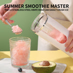 Portable Rechargeable Juice Blender Compact Handheld Electric Smoothie Maker For Travel Office Home