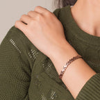 Pure copper bracelet wholesale magnetic small fish titanium steel bracelet stainless steel jewelry