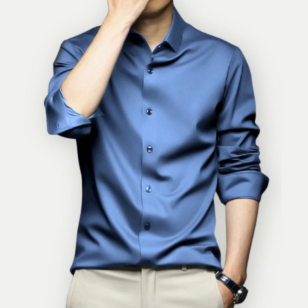 Maqiato | Men's Slim Fit Wrinkle-Free Shirt