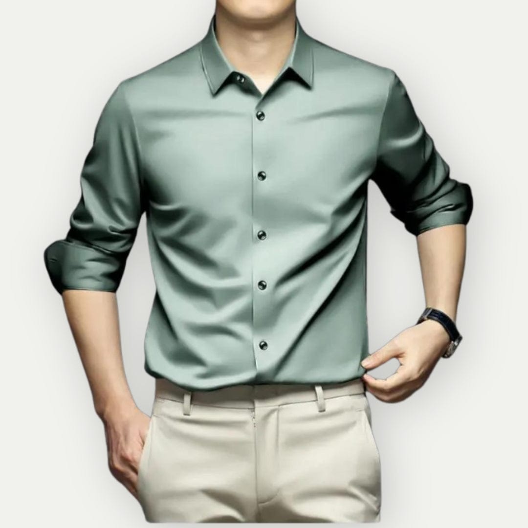 Maqiato | Men's Slim Fit Wrinkle-Free Shirt