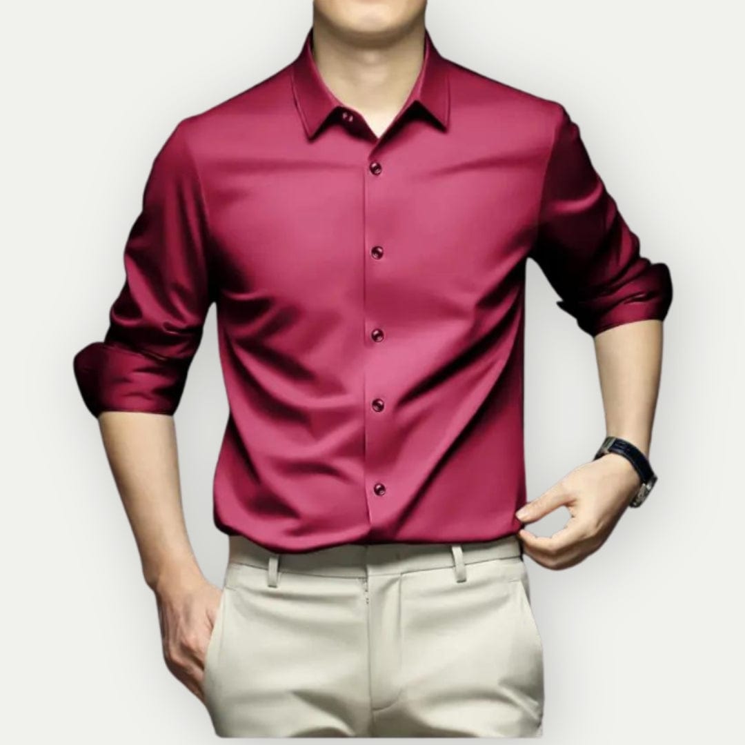 Maqiato | Men's Slim Fit Wrinkle-Free Shirt