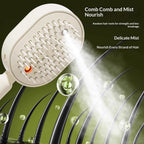 Electric Spray Airbag Massage Comb Essential Oil Atomized Hair Brush Anti-static Salon Fluffy Modeling Hair Care Tools