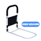 Adjustable Bed Rail with Support Handle