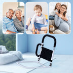 Adjustable Bed Rail with Support Handle