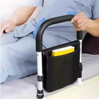Adjustable Bed Rail with Support Handle