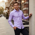 Maqiato | Men's Slim Fit Stretch Shirt