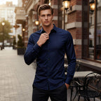 Maqiato | Men's Slim Fit Stretch Shirt