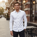 Maqiato | Men's Slim Fit Stretch Shirt