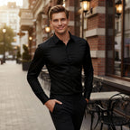 Maqiato | Men's Slim Fit Stretch Shirt