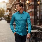 Maqiato | Men's Slim Fit Stretch Shirt