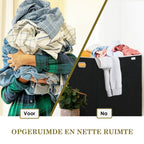 Maqiato | 3-Compartment Laundry Hamper with Lid
