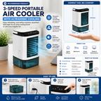 Maqiato | 3-Speed Portable Air Conditioner