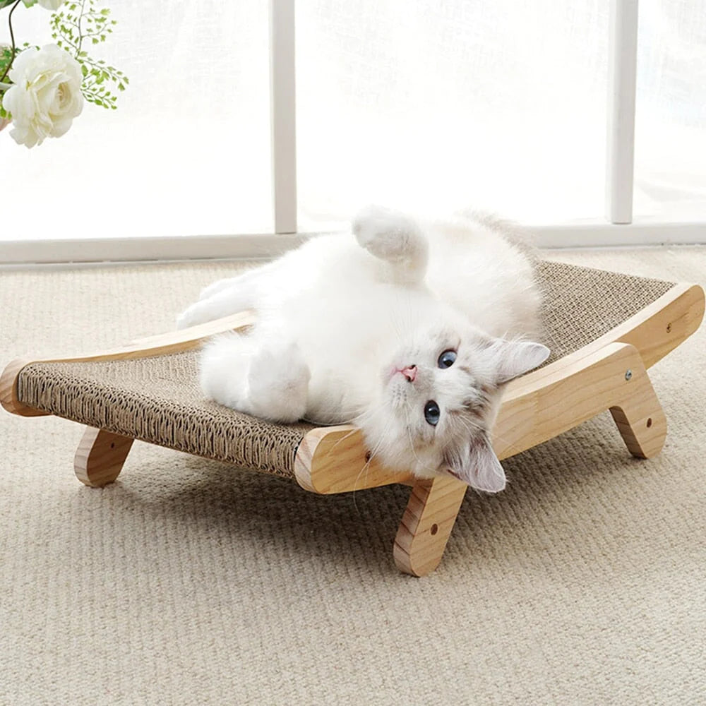 Maqiato | 3-in-1 Cat Scratching Post & Lounger