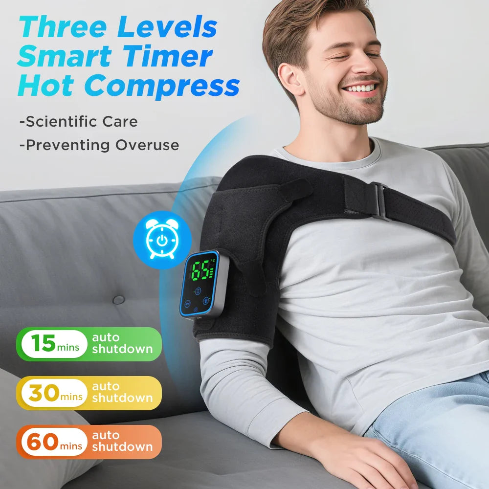 Maqiato | 3-in-1 Heated Shoulder, Elbow & Knee Massager