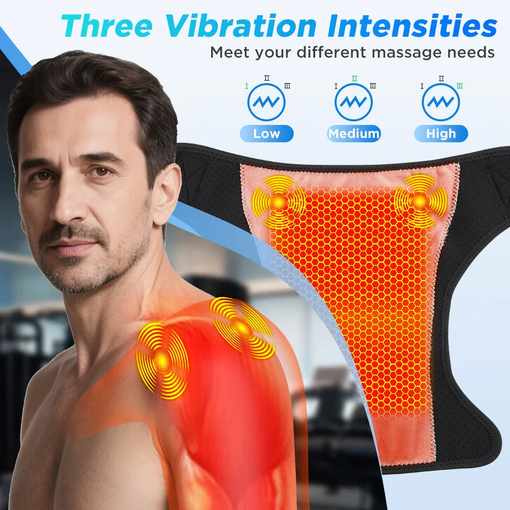 Maqiato | 3-in-1 Heated Shoulder, Elbow & Knee Massager