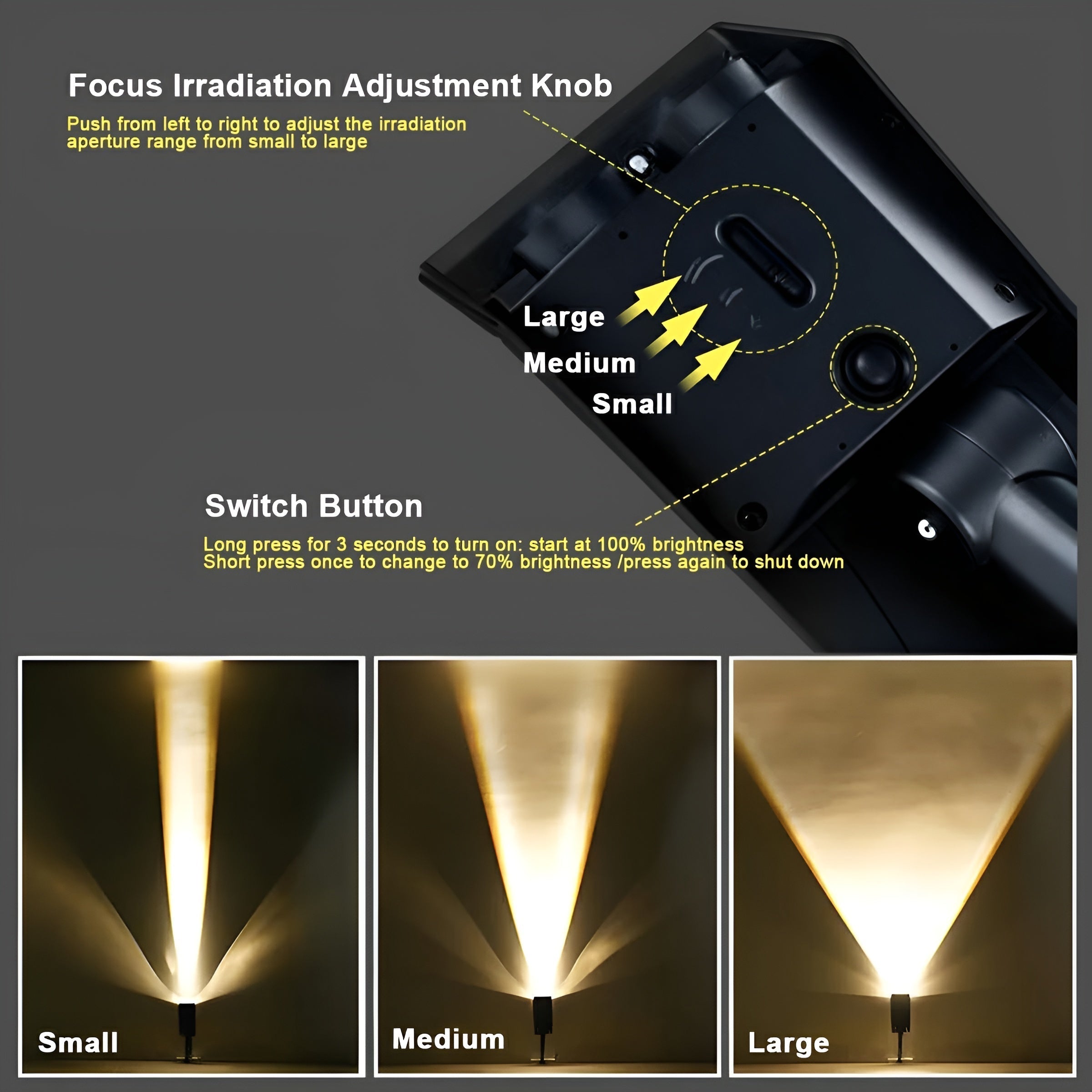 Maqiato | Adjustable Solar Garden Spotlight