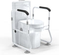 Maqiato | Adjustable Toilet Safety Frame with Rails