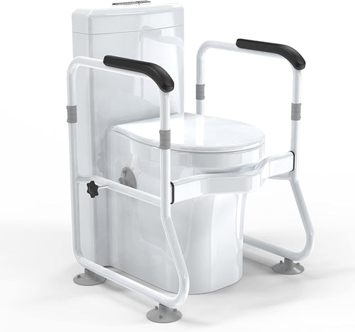 Maqiato | Adjustable Toilet Safety Frame with Rails