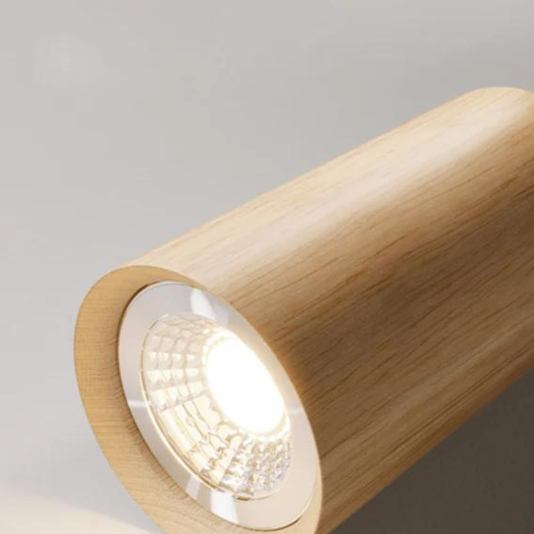 Maqiato | Adjustable Wooden Ceiling Spotlight