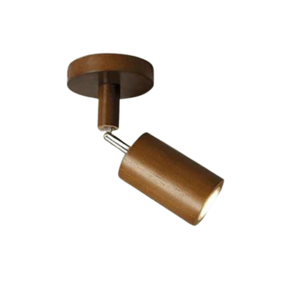 Maqiato | Adjustable Wooden Ceiling Spotlight