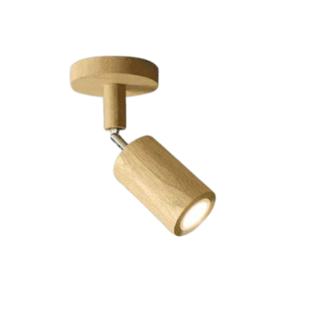 Maqiato | Adjustable Wooden Ceiling Spotlight