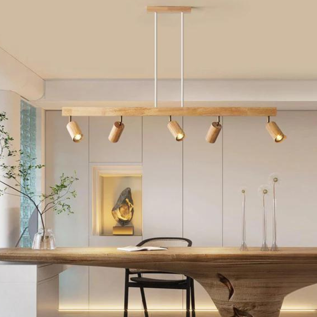 Maqiato | Adjustable Wooden Ceiling Spotlight