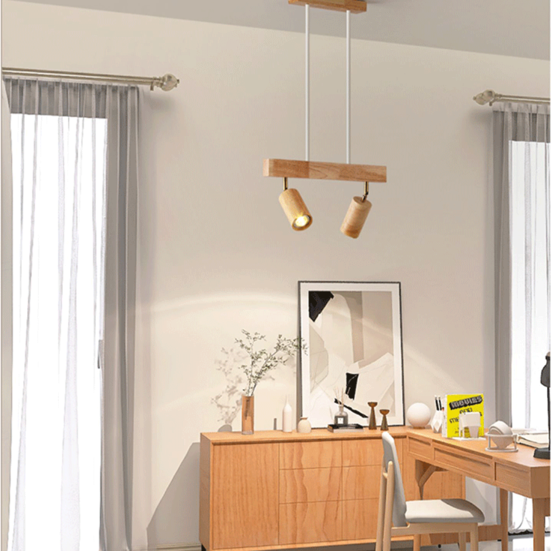 Maqiato | Adjustable Wooden Ceiling Spotlight