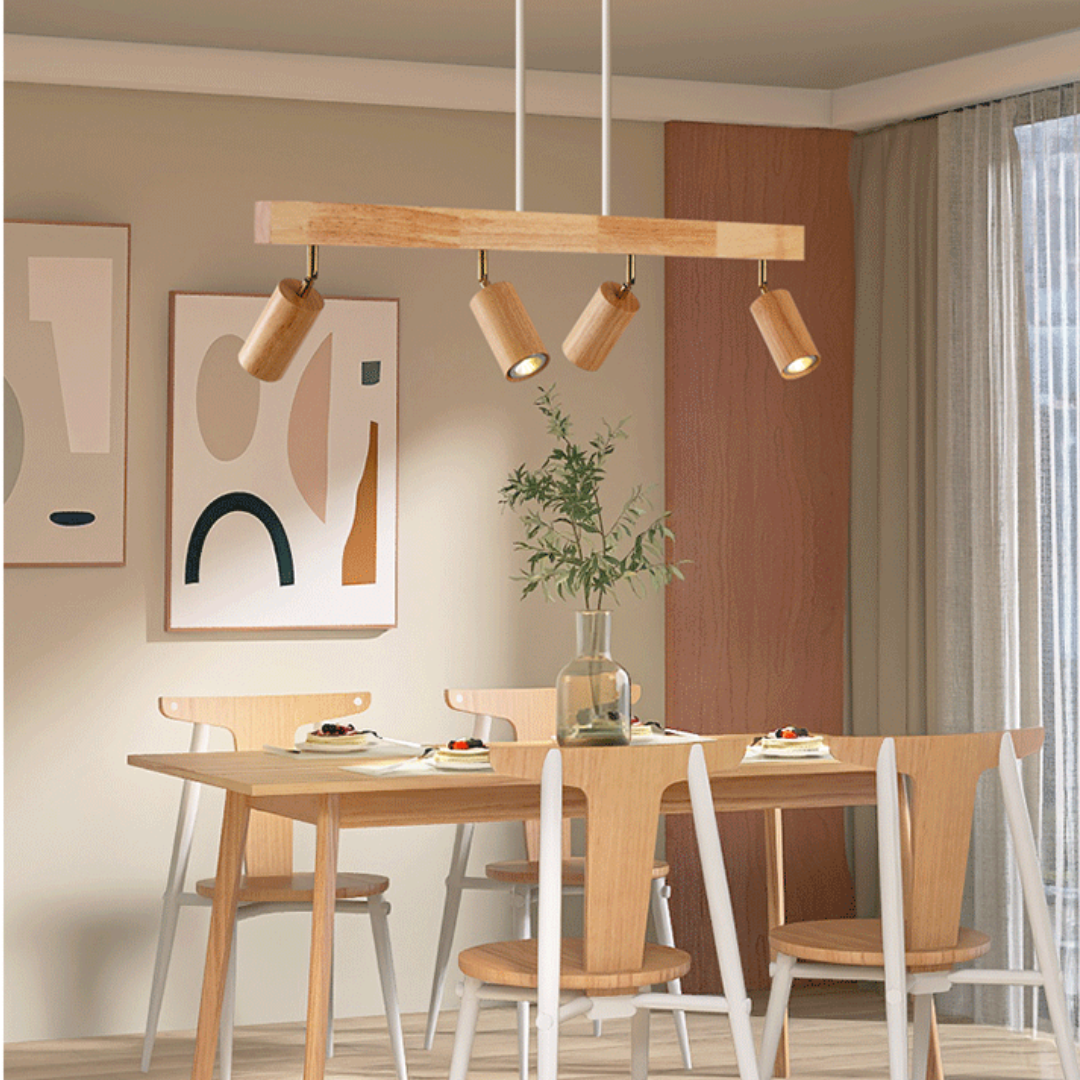 Maqiato | Adjustable Wooden Ceiling Spotlight