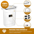 Maqiato | Airtight Food Storage Containers Set 7pc