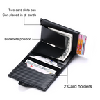 Maqiato | Aluminum Card Holder Wallet with Money Clip