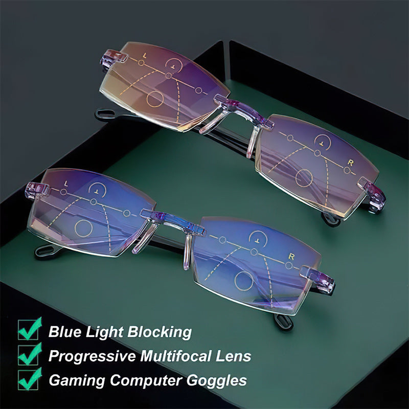 Maqiato | Anti-Blue Light Multifocal Reading Glasses