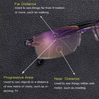 Maqiato | Anti-Blue Light Multifocal Reading Glasses