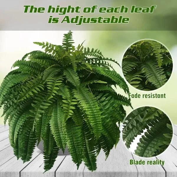 Maqiato | Artificial Boston Fern for Outdoor Decor