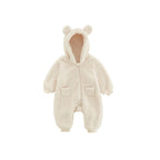 Maqiato | Baby Fleece Romper with Animal Print