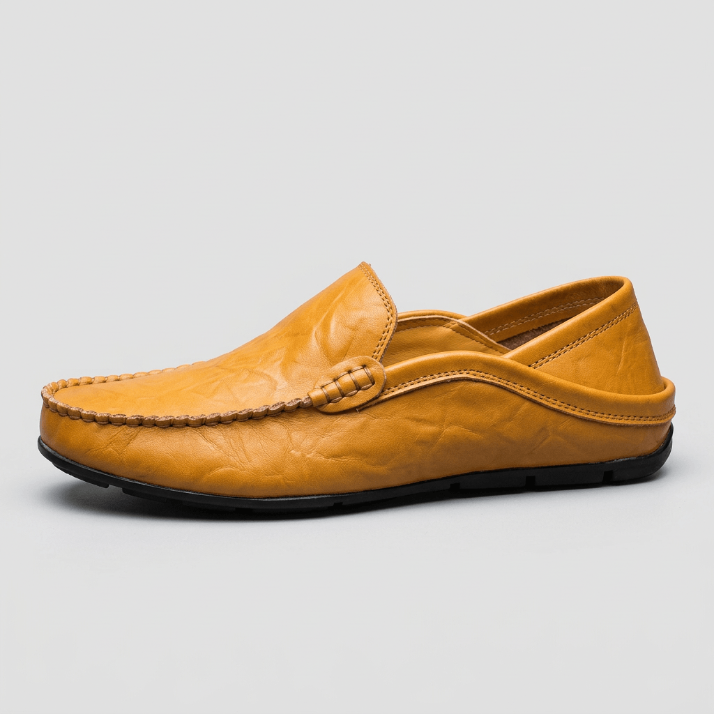 Maqiato | Classic leather loafers with PU lining and EVA insole
