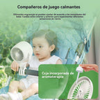 Maqiato | Clip-On Stroller Fan with Night Light