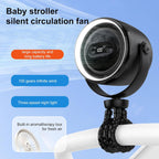 Maqiato | Clip-On Stroller Fan with Night Light