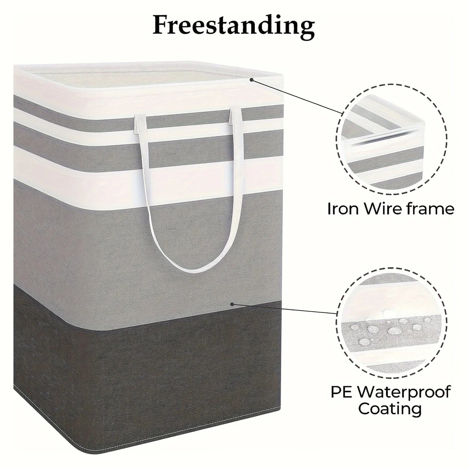 Maqiato | Collapsible Laundry Hamper with Handles