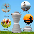 Maqiato | Collapsible Water Bottle with Carabiner