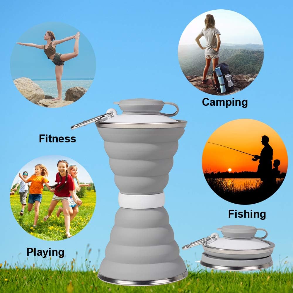 Maqiato | Collapsible Water Bottle with Carabiner