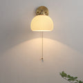 Maqiato | Contemporary Glass & Brass Wall Light