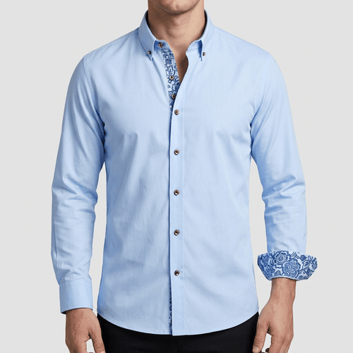 Maqiato | Contrast patterned dress shirt