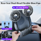 Maqiato | Dual-Head Rear Seat Car Fan