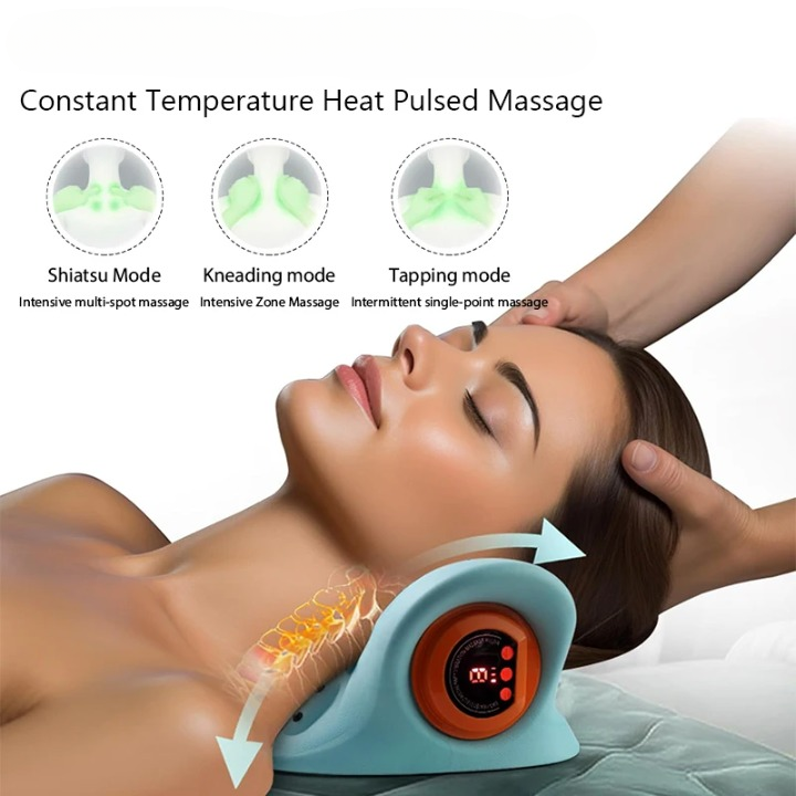 Maqiato | Electric Neck & Shoulder Massager with Traction