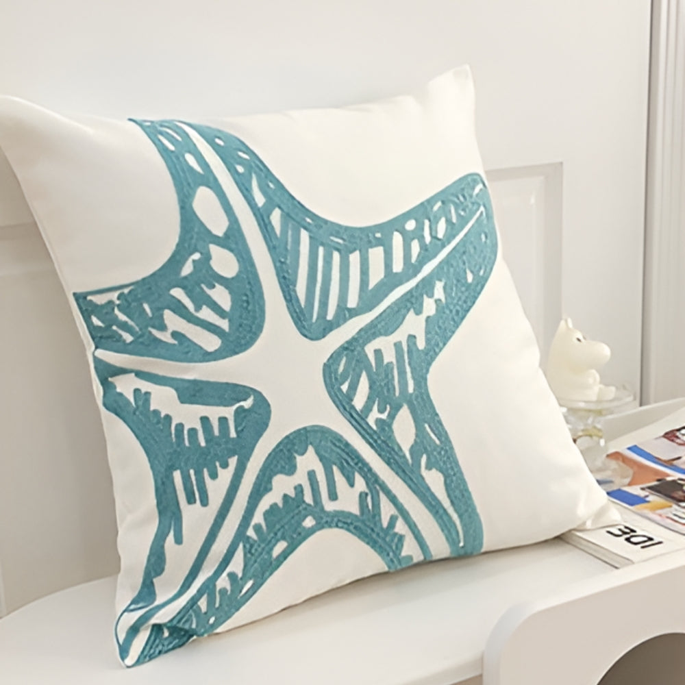 Maqiato | Embroidered Ocean Cushion Cover