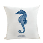 Maqiato | Embroidered Ocean Cushion Cover