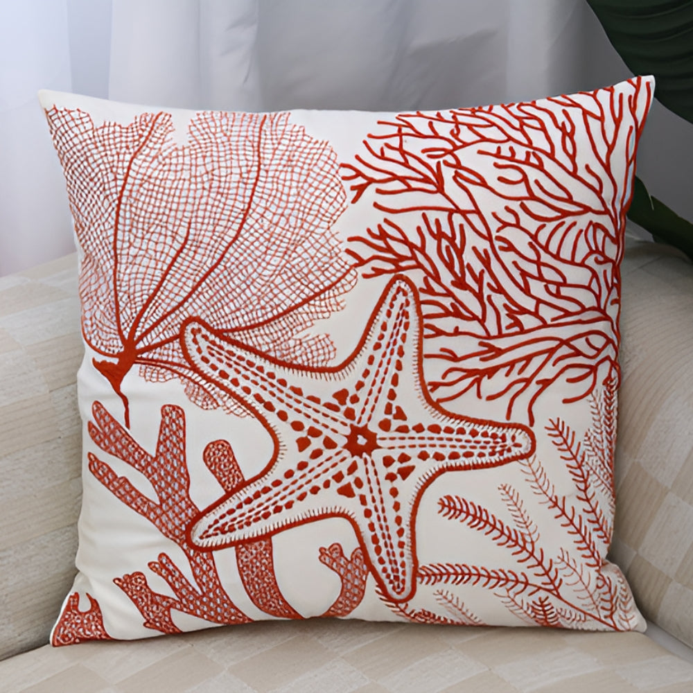 Maqiato | Embroidered Ocean Cushion Cover