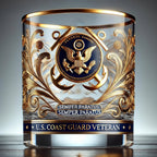 Maqiato | Engraved Glass Veteran Memorial Decor