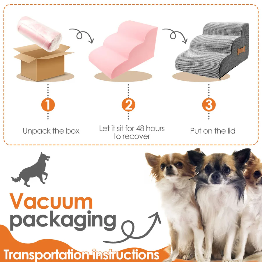 Maqiato | Foam Dog Stairs for Bed