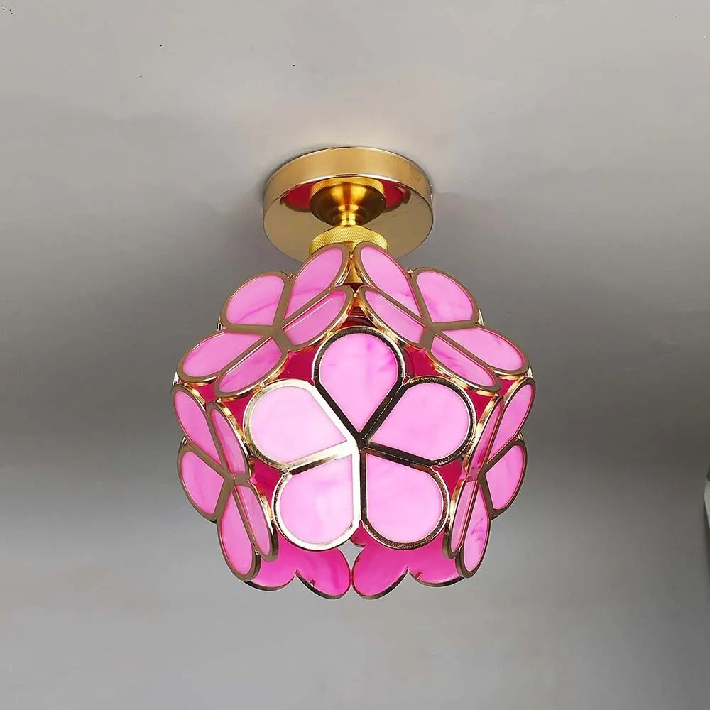 Maqiato | Glass Flower Ceiling Light